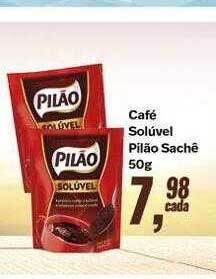 Café solúvel pilão sachê