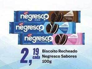 Biscoito recheado negresco sabores