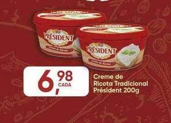 Rede Multi Market Creme de ricota tradicional président oferta