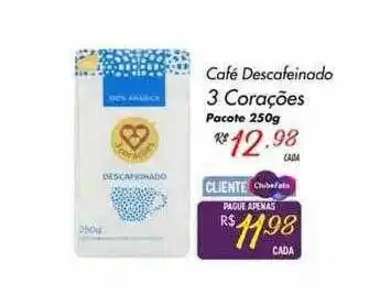 Muffato Café descafeinado 3 corações pacote oferta
