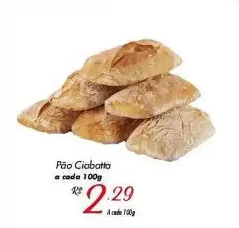 Muffato Pão ciabatta a cada oferta