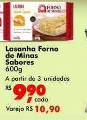Big Box Lasanha forno de minas sabores oferta