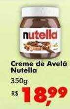 Big Box Creme de avelã nutella oferta