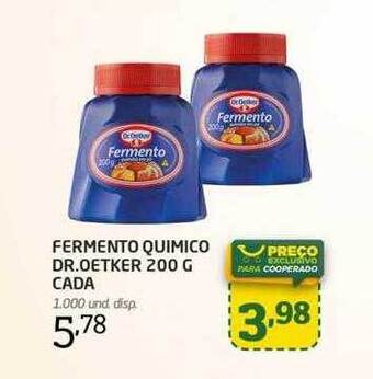 Cooper Fermento quimico dr oetker oferta