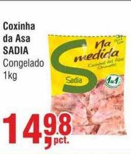 Higa Atacado Coxinha da asa sadia congelado oferta