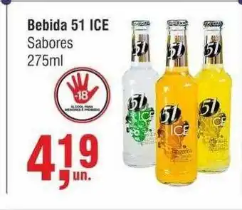 Bebida 51 ice sabores