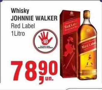 Whisky johnnie walker red label
