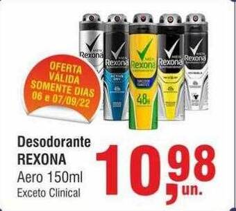 Higa Atacado Desodorante rexona aero oferta