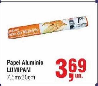 Higa Atacado Papel alumínio lumipam oferta