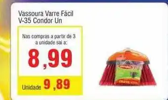 Vassoura varre fácil v-35 condor un
