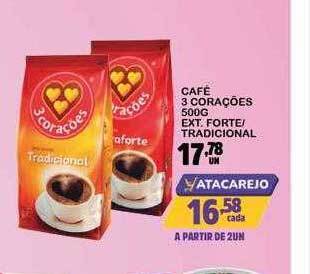 Ayumi Supermercados Café 3 corações ext forte tradicional oferta