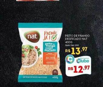 Peito de frango desficado nat