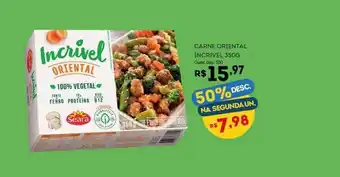Bistek Supermercados Carne Oriental Incrivel 350g oferta