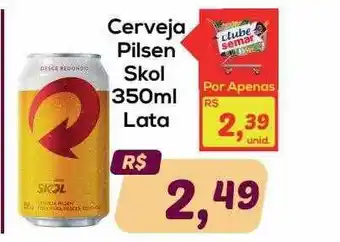 Semar Supermercado Cerveja pilsen skol oferta