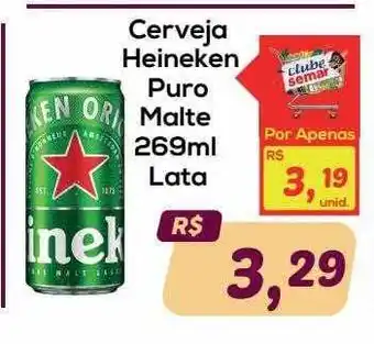 Semar Supermercado Cerveja heineken puro malte oferta