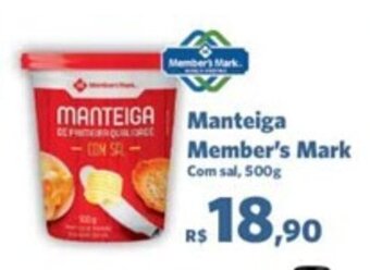 Sam's Club Manteiga Member's Mark 500g oferta