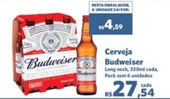 Sam's Club Cerveja Budweiser 330ml oferta