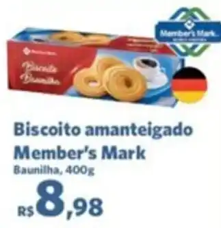 Sam's Club Biscoitos Amanteigado Member's Mark 400g oferta