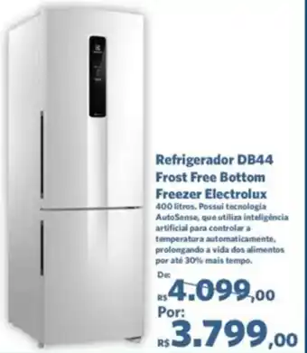 Sam's Club Refrigerador DB44 Fros Free Bottom Freezer Electrolux oferta