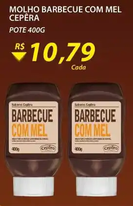 Assaí Atacadista Molho Barbecue om Mel Cepera 400g oferta