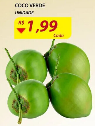 Assaí Atacadista Coco Verde unidade oferta