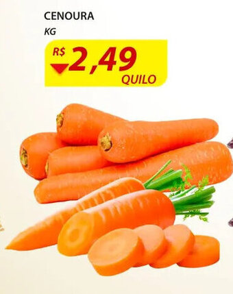 Assaí Atacadista Cenoura 1kg oferta