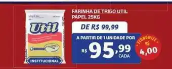 Bahamas Mix Farinha de trigo util papel 25kg oferta