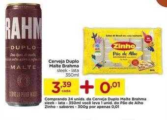 Carrefour Cerveja duplo malte brahma oferta