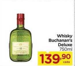Carrefour Whisky buchanan's deluxe oferta