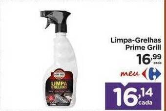Limpa-grelhas prime grill
