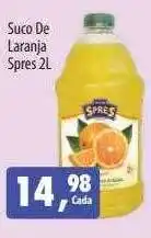 Suco de laranja spres
