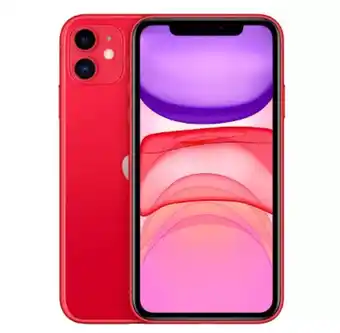 Vitrine apple iphone 11 64gb vermelho