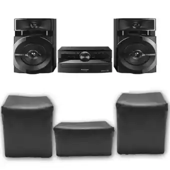 Carrefour Kit 3 capas pra mini system panasoni sc-akx100lbk preta oferta