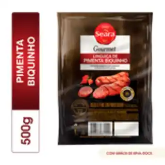 Sam's Club Linguiça com pimenta biquinho seara gourmet 500g oferta