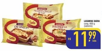 Mercantil Rodrigues Lasanha sadia 600g oferta