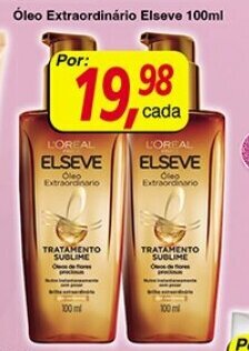 Supermercados Guanabara Oleo Extraordinario Elseve 100ml oferta