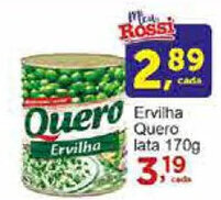 Rossi Supermercado Ervilha Quero Lata 170g oferta