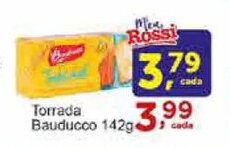Rossi Supermercado Torrada Bauducco 142g oferta