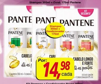 Supermercados Guanabara Shampoo 350ml + Cond. 175ml Pantene oferta