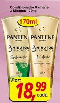Supermercados Guanabara Condicionador Pantene 3 Minutos 170ml oferta