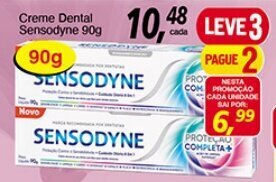 Supermercados Guanabara Creme Dental Sensodyne 90g oferta