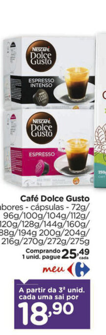 Carrefour Cafe Dolce Gusto oferta