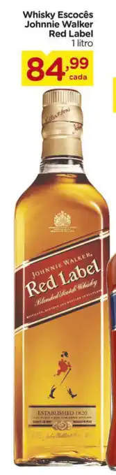 Carrefour Whisky Escoes Johnnie Walker RedLabel 1L oferta