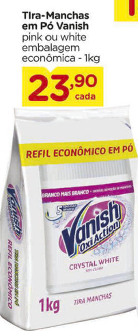 Carrefour Tira Manchas em po Vanish 1kg oferta