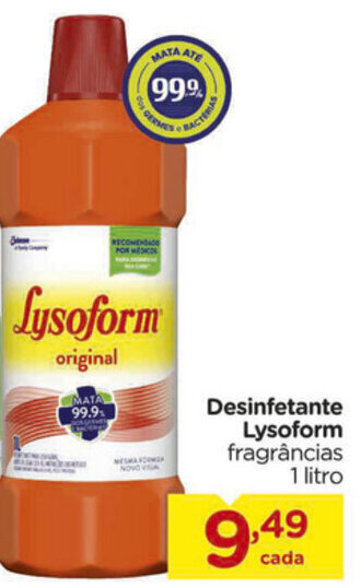 Carrefour Desinfetante Lysoform 1L oferta