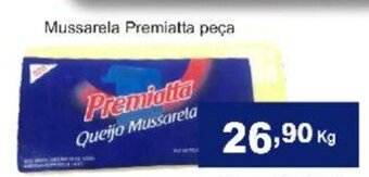 Mussarela Premiatta peca 1kg