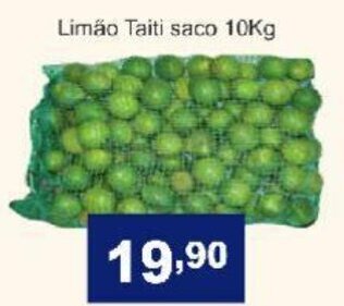 Calvo Atacadista Limao Taiti saco 10kg oferta
