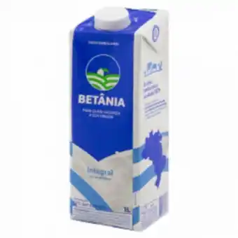 Leite uht integral betânia 1l