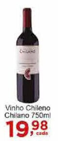 Rossi Supermercado Vinho Chileno Chilano 750ml oferta
