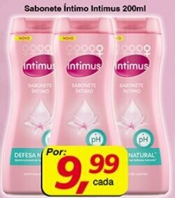 Supermercados Guanabara Sabonete Intimo Intimus 200ml oferta